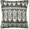 Batik Tribal Hunter Jade Green Throw Pillow -  Ryan Studio made from S. Harris Fabricut Yardage