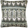 Batik Tribal Hunter Jade Green Throw Pillow -  Ryan Studio made from S. Harris Fabricut Yardage