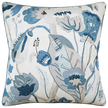 Ryan Studio California Denim & Linen Pillow at Fig Linens and Home | Kravet GP and J Baker Fabric