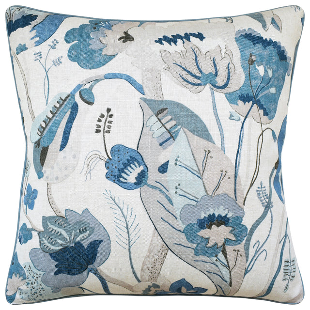 Ryan Studio California Denim & Linen Pillow at Fig Linens and Home | Kravet GP and J Baker Fabric