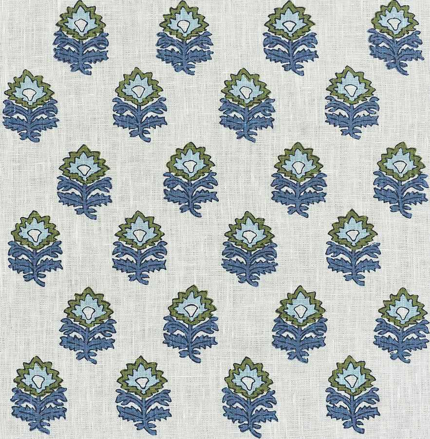 Ryan Studio Shankar Pistachio Decorative Pillow | Swatch of S. Harris Fabric at Fig Linens & Home 2