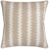 Ryan Studio French Stripe Beige Throw Pillow at Fig Linens and Home - Anna French Thibaut Fabric
