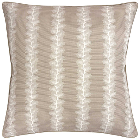 Ryan Studio French Stripe Beige Throw Pillow at Fig Linens and Home - Anna French Thibaut Fabric