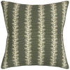 French Stripe Green Decorative Pillow by Ryan Studio at Fig Linens and Home