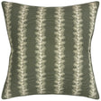 French Stripe Green Decorative Pillow by Ryan Studio at Fig Linens and Home