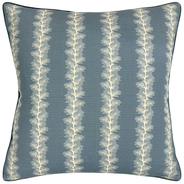 French Stripe Mineral Decorative Pillow by Ryan Studio at Fig Linens and Home