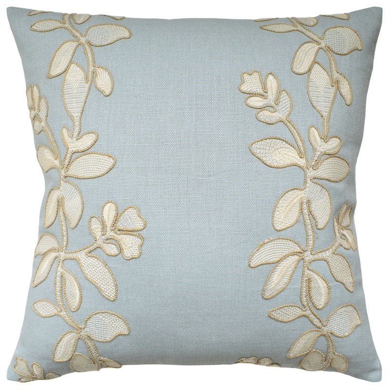 Ginger Flower Celeste Decorative Pillow Ryan Studio Throw Pillows