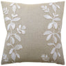 Ginger Flower Linen Decorative Pillow | Ryan Studio Throw Pillows from Kravet Couture Fabric