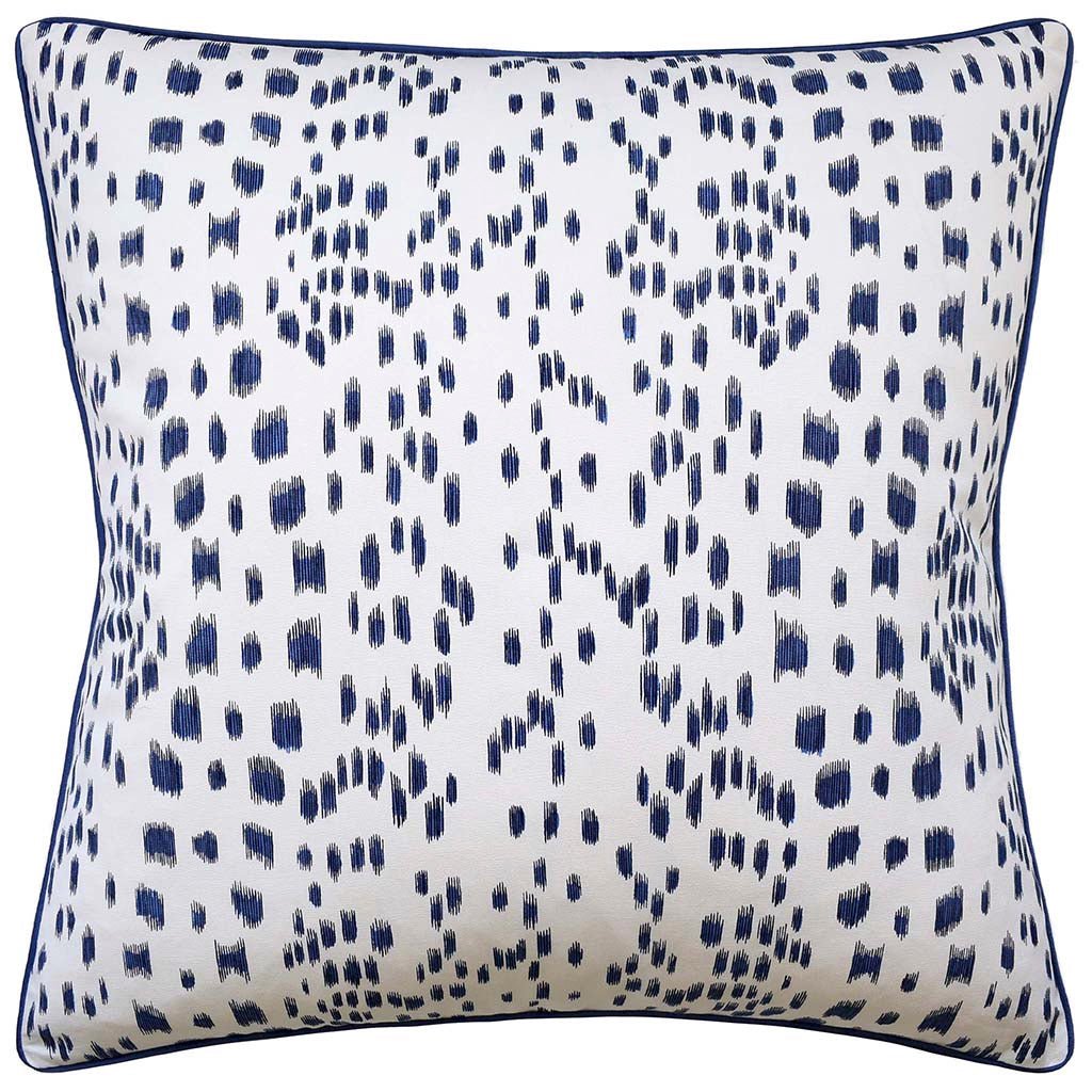 Throw Pillow - Les Touches Blue Pillow - Ryan Studio - Brunschwig Fils - Fig Linens and Home
