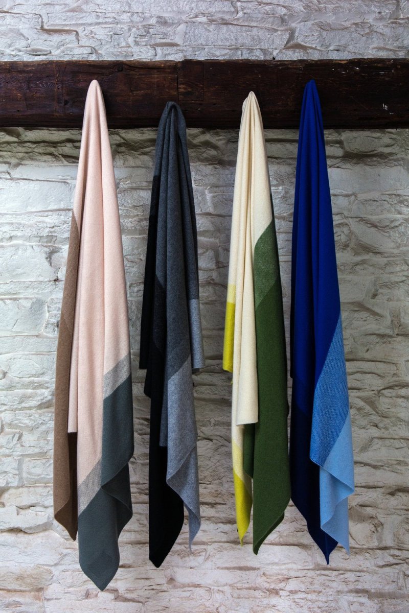 Array Cashmere Throws by Saved New York