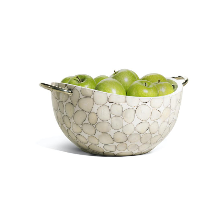 LaDorada Tagua Serving Bowl by LaDorada - 16.9'' x 12.2'' x 7.5'' Tagua at FIG LINENS AND HOME - 2