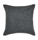 Fig Linens -Cadetto Grey Bedding by Sferra - Sham - back