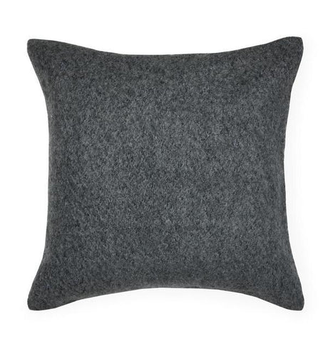 Fig Linens -Cadetto Grey Bedding by Sferra - Sham - back