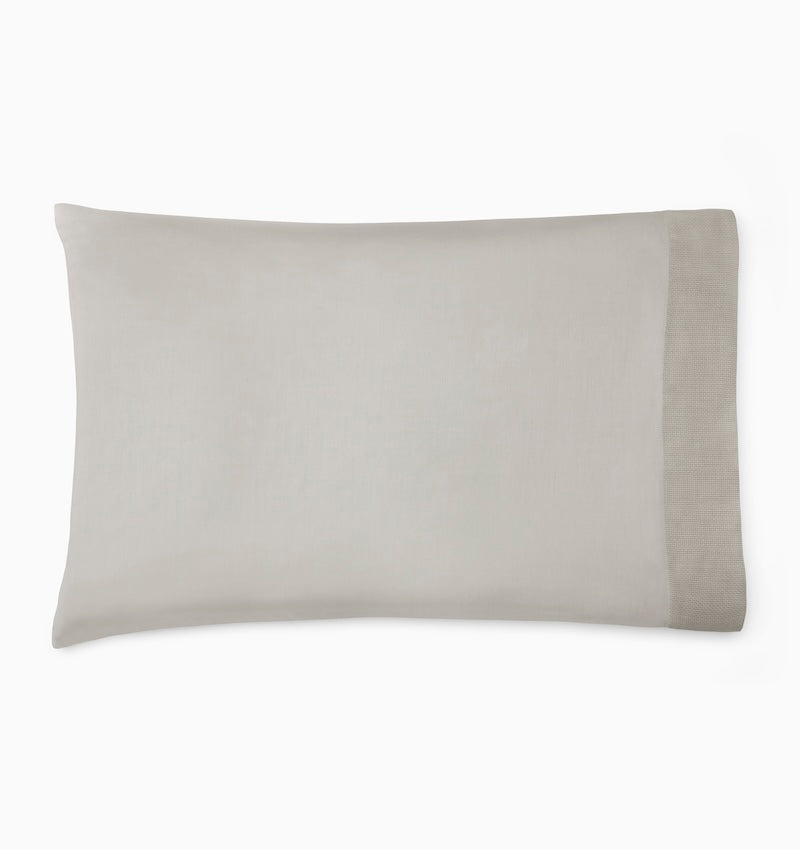 Carlotta Grey King Pillow Case 22X42 | Sferra at Fig Linens and Home