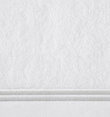 Aura Nuova White and Lunar Hand Towel 20X30 | Sferra at Fig Linens and Home