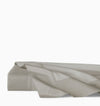 Carlotta Grey King Flat Sheet 114X114 | Sferra at Fig Linens and Home