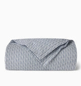 Caselle Navy Twin Duvet Cover 68X86 | Sferra at Fig Linens and Home