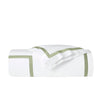 Duvet Cover - Sferra Estate Bedding in White and Willow at Fig Linens and Home