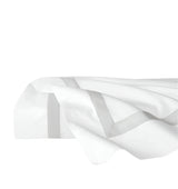 Flat Sheet - Sferra Estate Bedding in White and Lunar at Fig Linens and Home