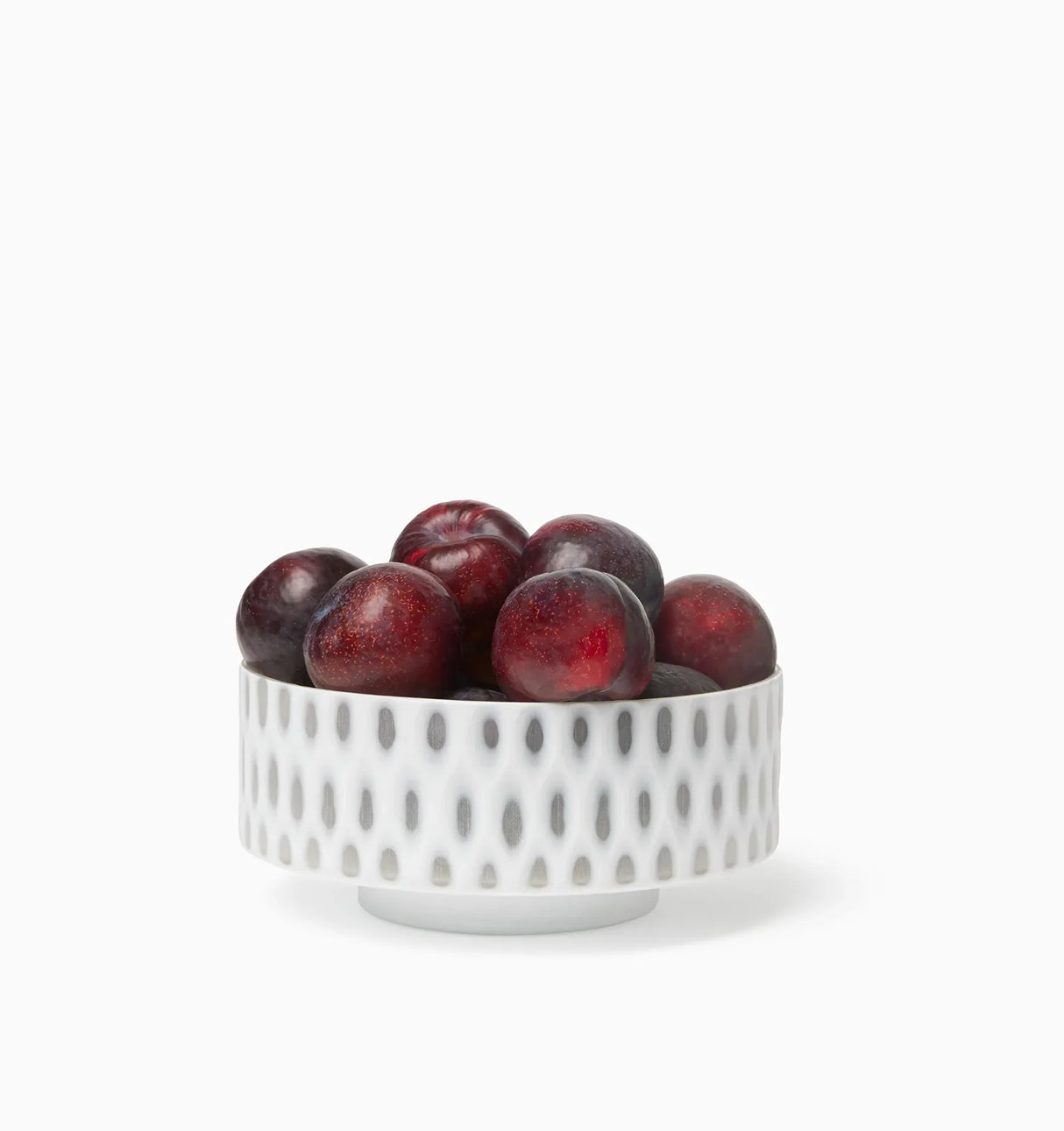 Alveare Bowl by Sferra Linens in White at Fig Linens and Home - 2