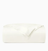 Ariel Duvet Cover by Sferra Linens in Oyster at Fig Linens and Home - 2