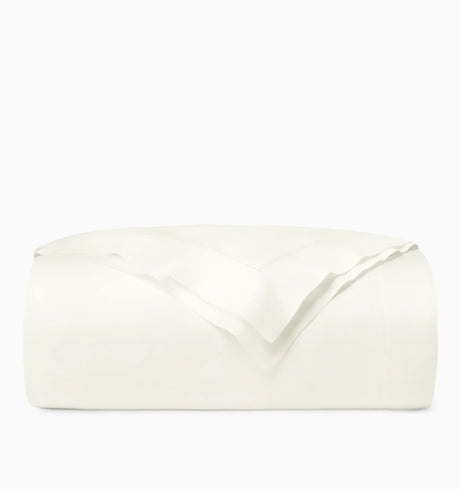 Ariel Duvet Cover by Sferra Linens in Oyster at Fig Linens and Home - 2