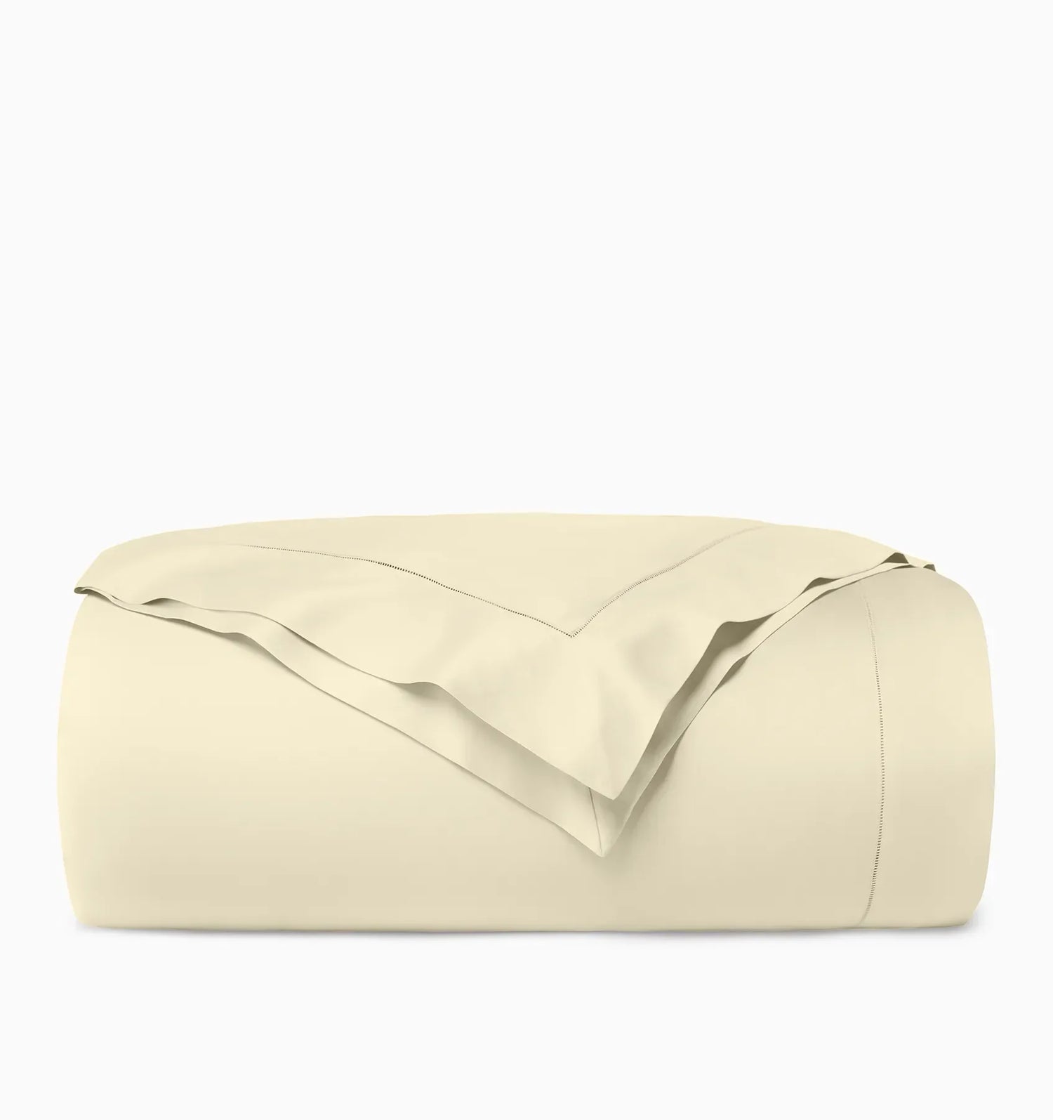Ariel Duvet Cover by Sferra Linens in Parchment at Fig Linens and Home - 3