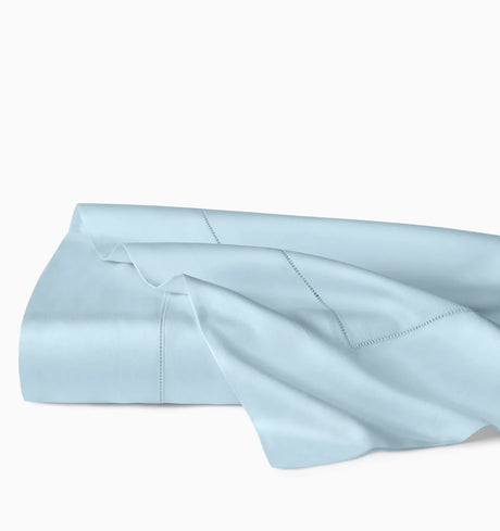 Ariel Flat Sheet by Sferra Linens in Arctic at Fig Linens and Home - 1