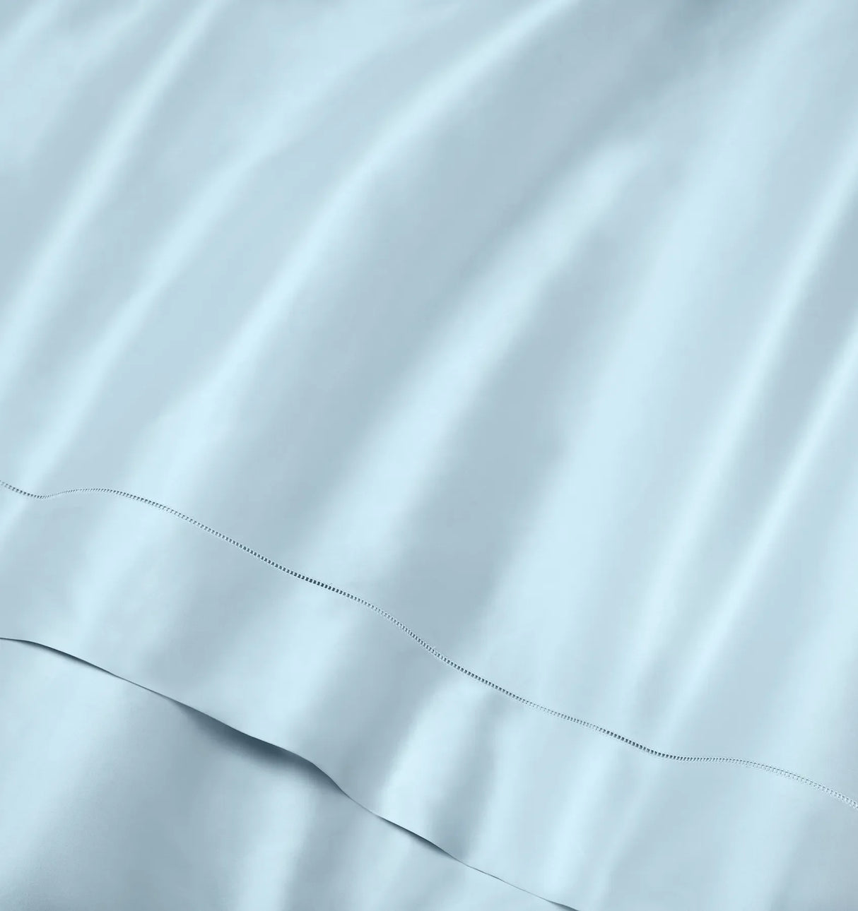 Ariel Fitted Sheet by Sferra Linens in Arctic at Fig Linens and Home - 2