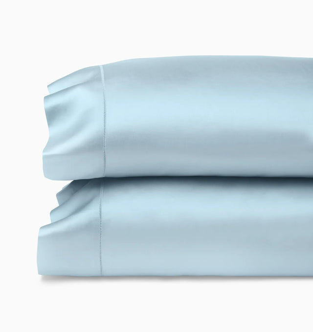 Ariel Pillowcases by Sferra Linens in Arctic at Fig Linens and Home - 1