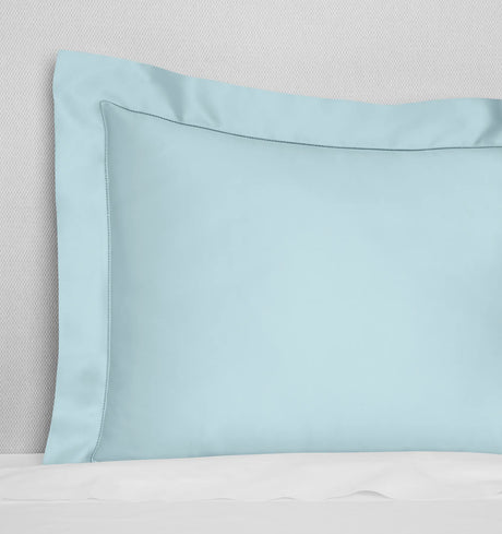 Ariel Sham by Sferra Linens in Arctic at Fig Linens and Home - 1