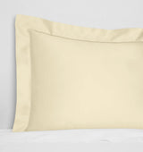 Ariel Sham by Sferra Linens in Parchment at Fig Linens and Home - 1
