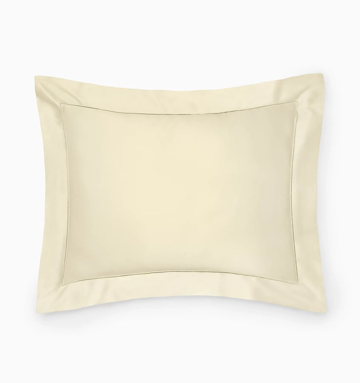 Ariel Sham by Sferra Linens in Parchment at Fig Linens and Home - 4
