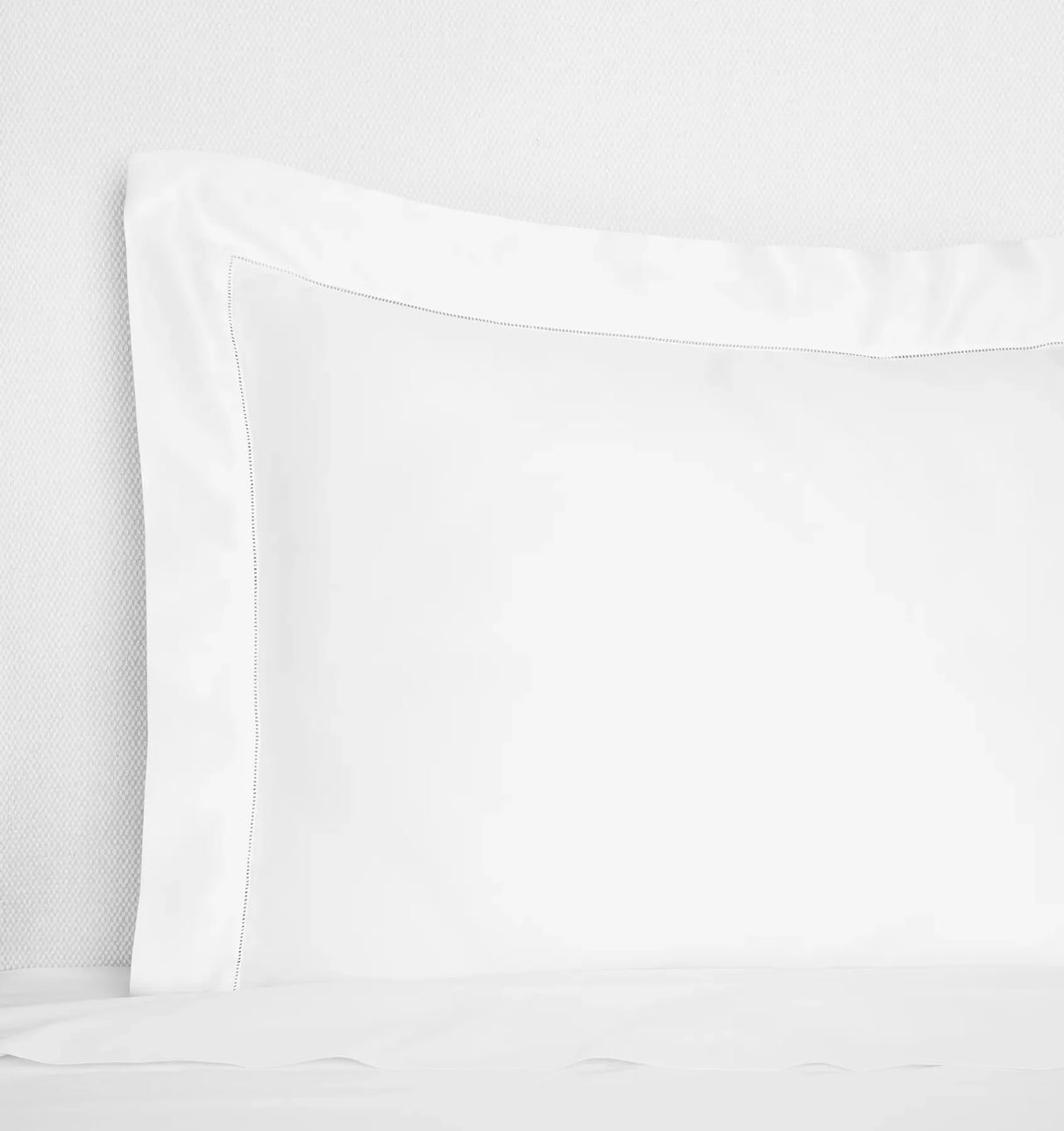 Ariel Sham by Sferra Linens in White at Fig Linens and Home - 1