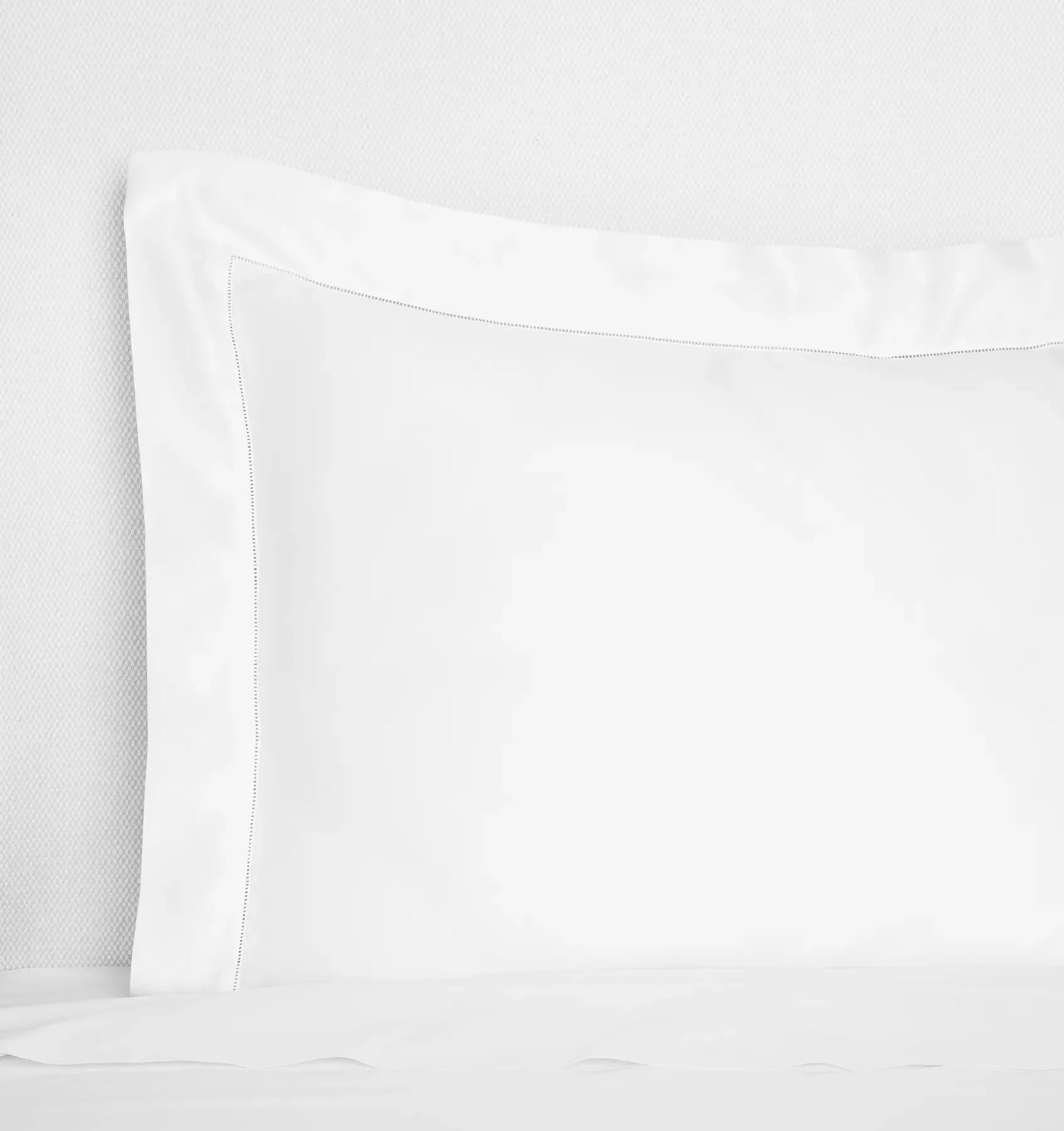 Ariel Sham by Sferra Linens in White at Fig Linens and Home - 1