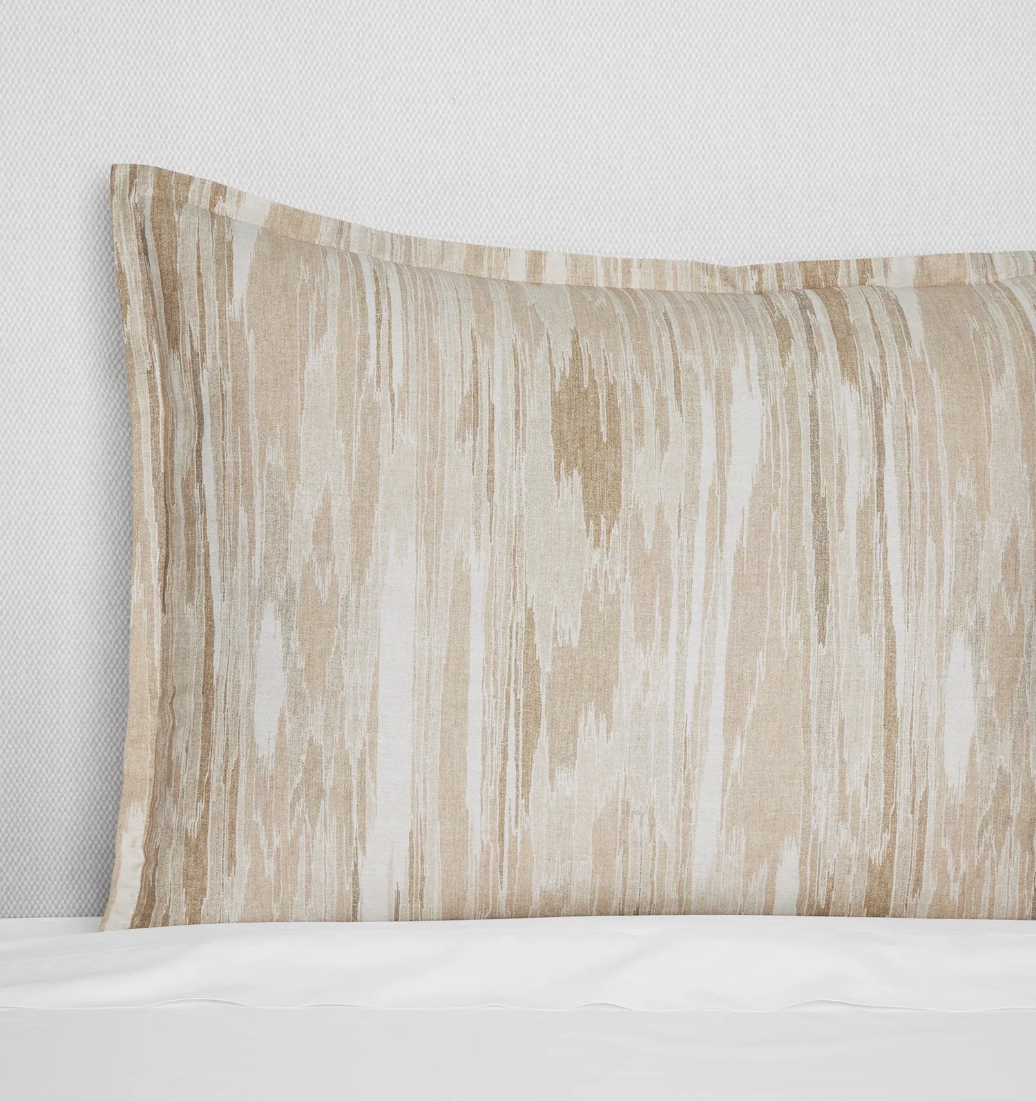 Brina Sham by Sferra Linens in Sand at Fig Linens and Home - 1