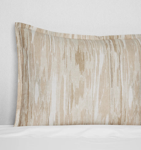 Brina Sham by Sferra Linens in Sand at Fig Linens and Home - 1