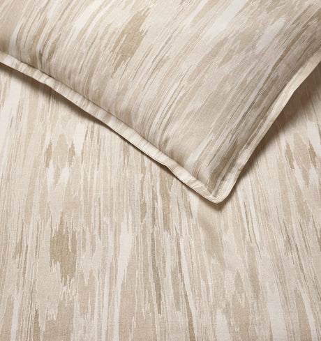 Brina Duvet Cover by Sferra Linens in Sand at Fig Linens and Home - 2