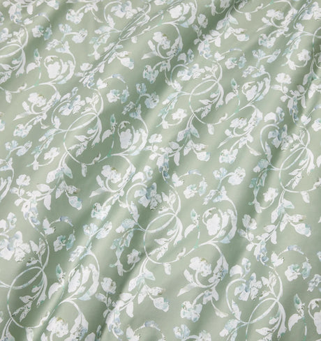 Fronda Sham by Sferra Linens in Sage at Fig Linens and Home - 4