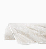 Isabella Quilt by Sferra x Scalamandre in White/Sand at Fig Linens and Home - 1