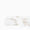 Isabella Embroidered Flat Sheet by Sferra x Scalamandre in White/Sand at Fig Linens and Home - 3