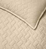 Palatino Sham by Sferra Linens in Sand at Fig Linens and Home - 2