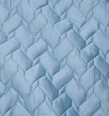 Palatino Quilt by Sferra Linens in Sea at Fig Linens and Home - 2
