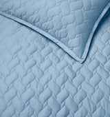 Palatino Quilt by Sferra Linens in Sea at Fig Linens and Home - 1