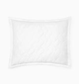Palatino Sham by Sferra Linens in White at Fig Linens and Home - 4