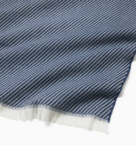 Taormina Throw by Sferra Linens in Navy at Fig Linens and Home - 2