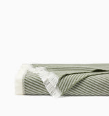 Taormina Throw by Sferra Linens in Sage at Fig Linens and Home - 1