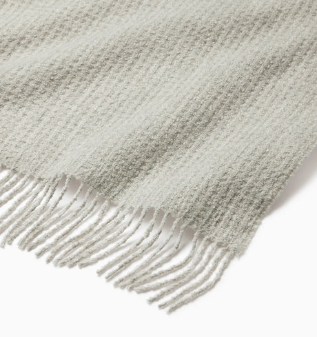 Terranova Throw by Sferra Linens in Grey at Fig Linens and Home - 3