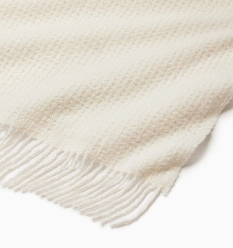 Terranova Throw by Sferra Linens in Ivory at Fig Linens and Home - 4
