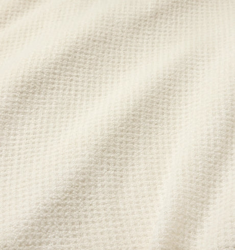 Terranova Throw by Sferra Linens in Ivory at Fig Linens and Home - 2